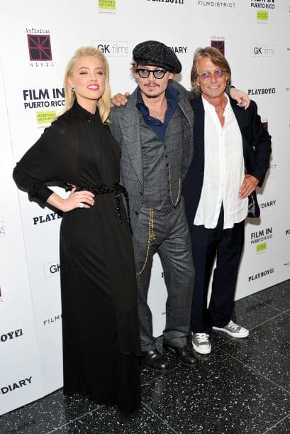 Johnny Depp y Amber Heard se conocieron cuando filmaron la cinta 'The Rum Diary' en 2011.