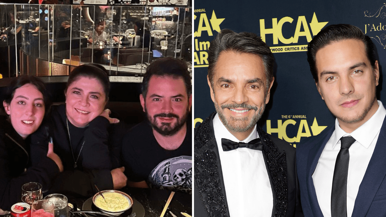 Hijos de Victoria Ruffo conviven con Vadhir Derbez en un club nocturno: su primera foto juntos