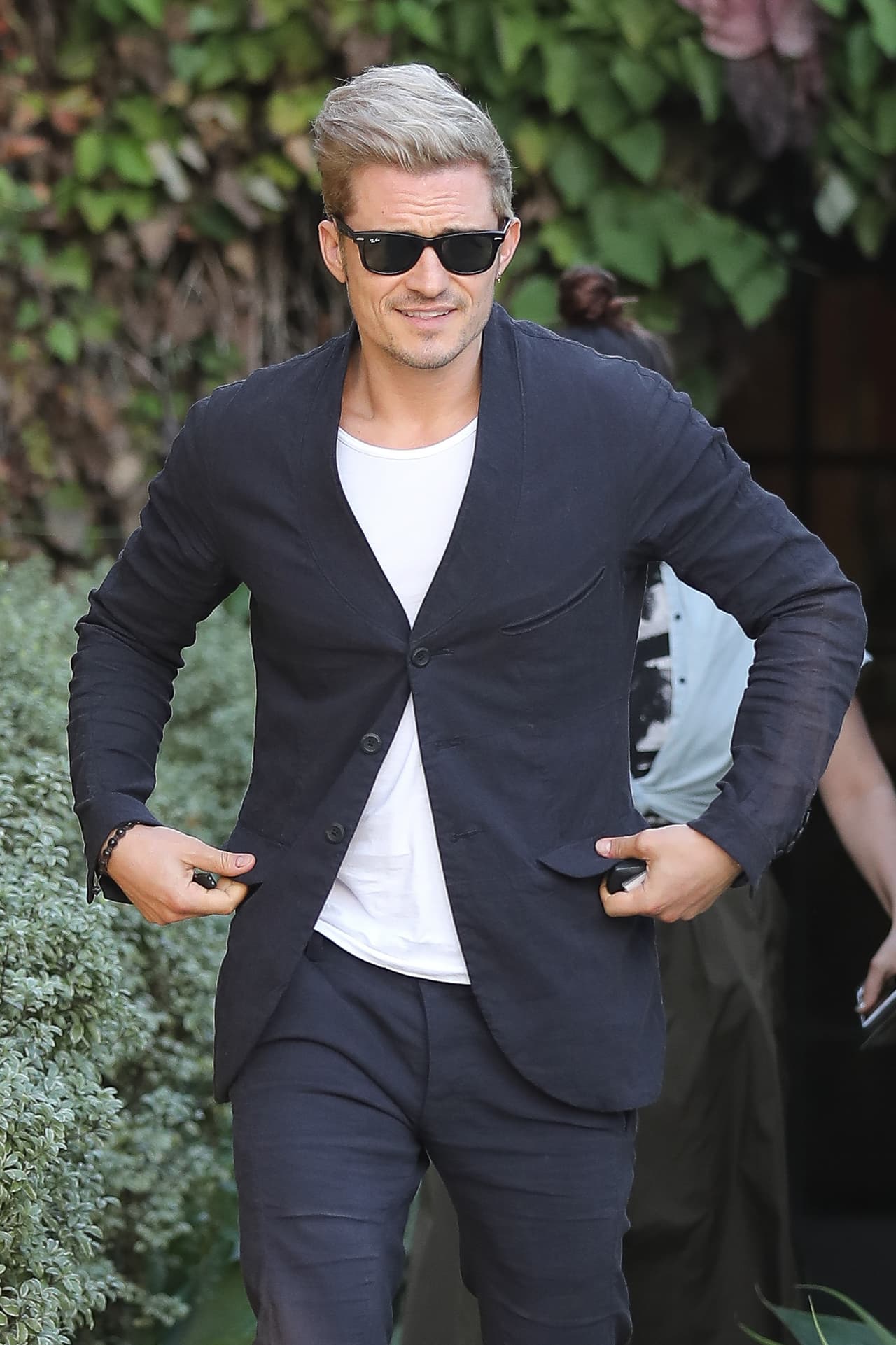 Lo bueno es que estaba de buen humor.