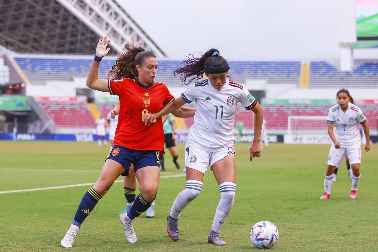 La selección mexicana Sub-20 femenil quedó eliminada de la Copa del Mundo de Costa Rica luego de caer por la mínima diferencia ante España en los Cuartos de Final del torneo.