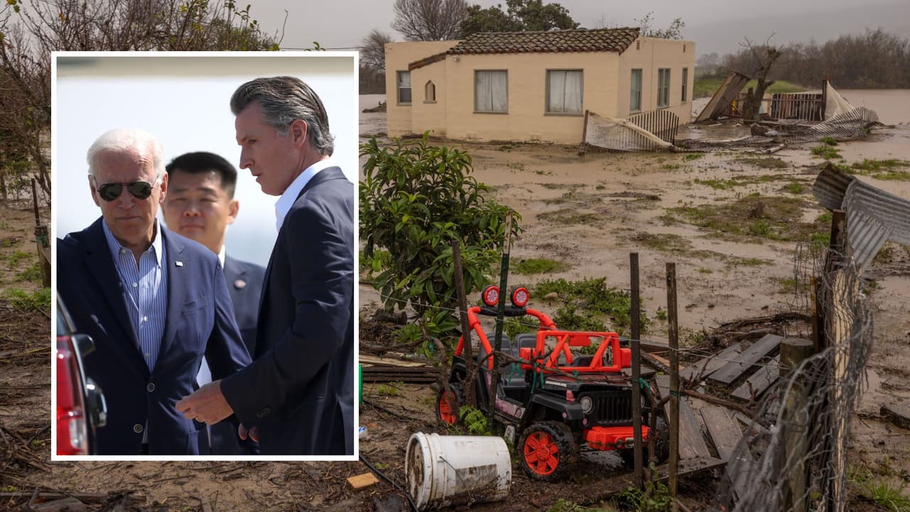 El presidente Joe Biden visita este jueves las zonas afectadas por la tormenta en el Área de la Bahía y la Costa Central