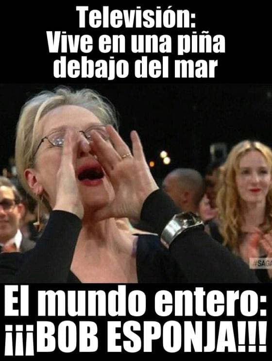 Para los fans de Spongebog Squarepants