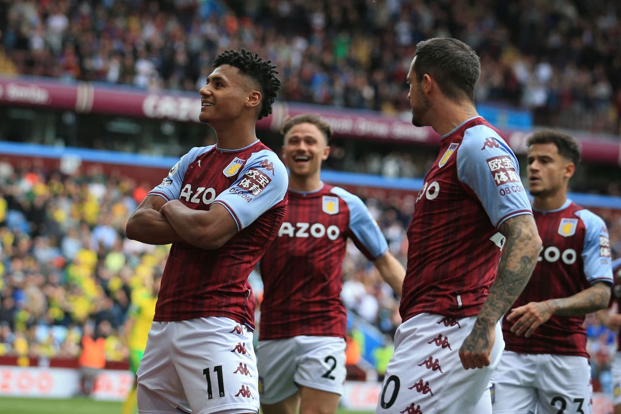 Norwich City descendió a la segunda división tras perder 2-0 contra el Aston Villa en la Jornada 35.