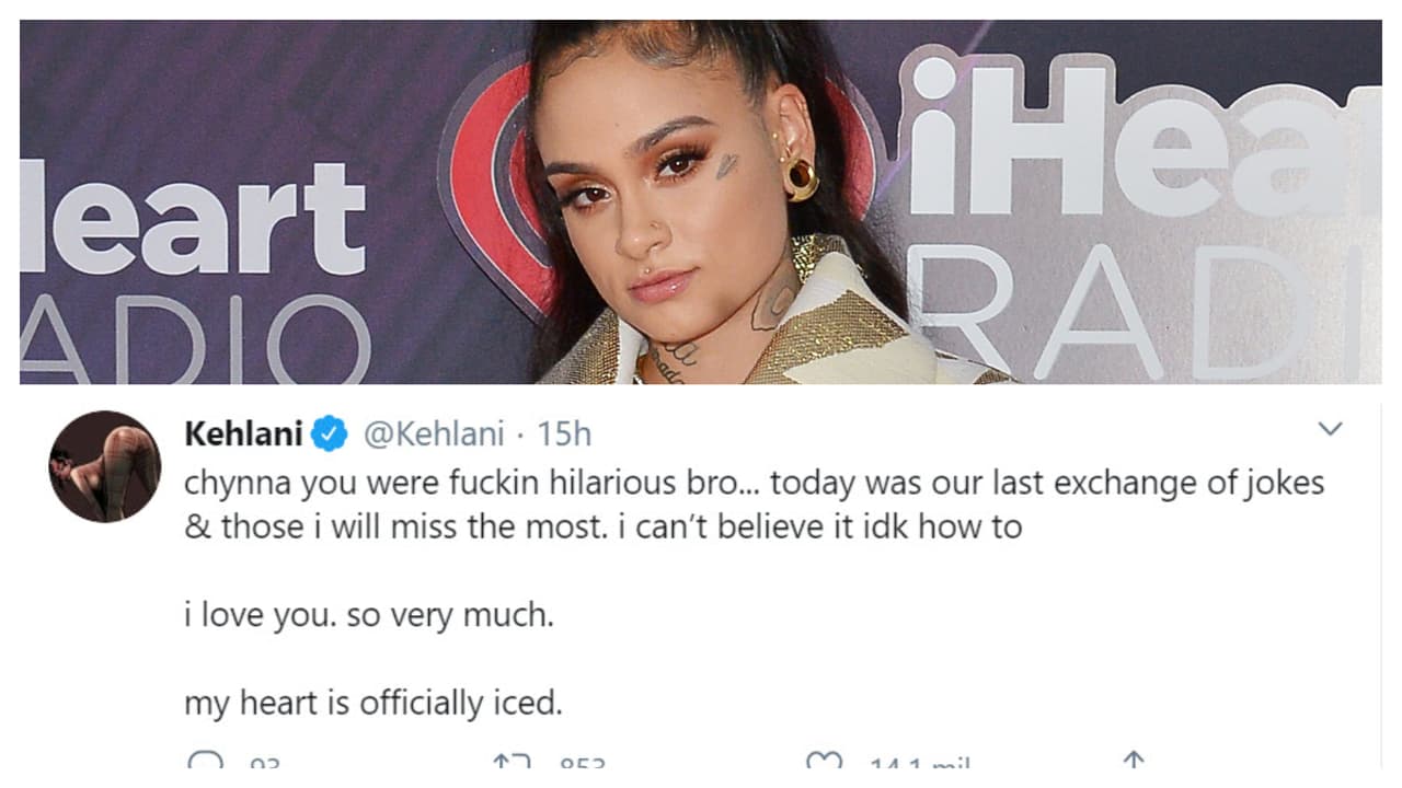 Una de ellas fue la cantante Kehlani: "
<b>Chynna fuiste jodidamente hilarante hermana</b>... hoy fue nuestro último intercambio de bromas y las que más extrañaré. No puedo creerlo", 
<b><a href="https://twitter.com/Kehlani/status/1248061265580371968" target="_blank">escribió en Twitter</a></b>. 
<br>