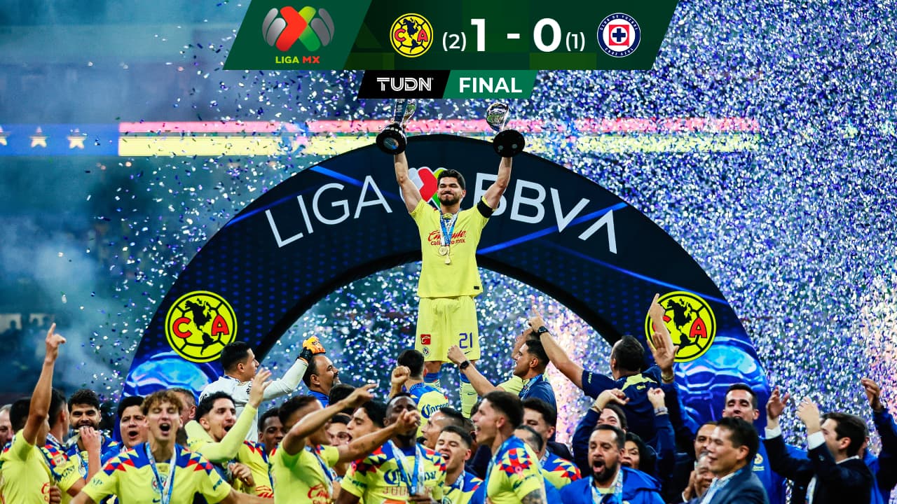 ¡Bicampeón! Con gran polémica, América vence a Cruz Azul y hace historia