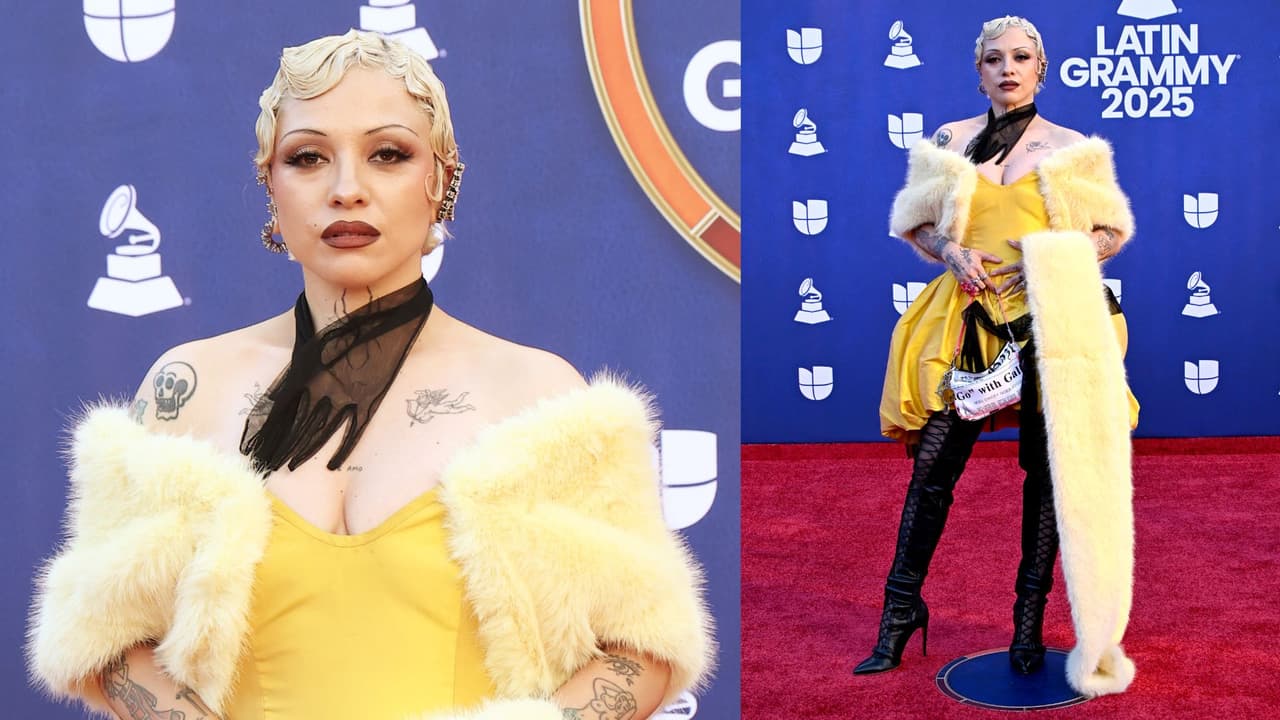 Mon Laferte en los Latin GRAMMY 2025.