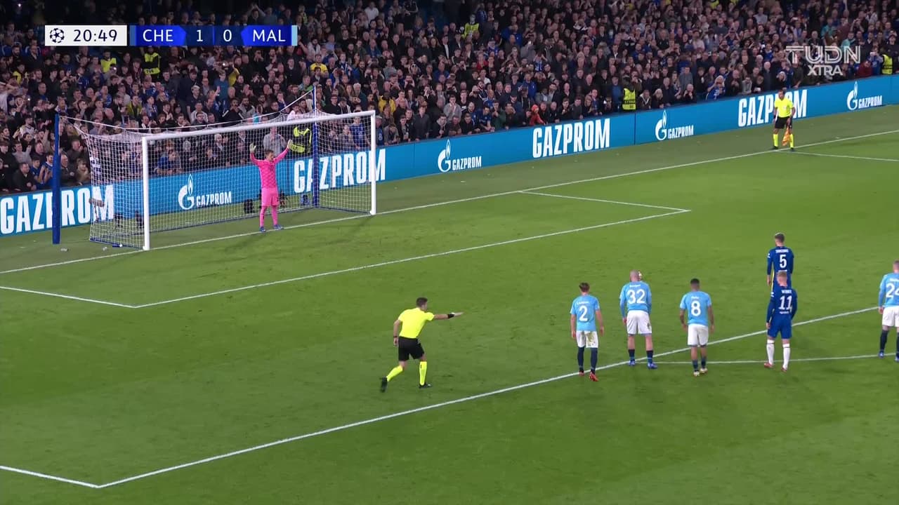 ¿Balón de Oro? Jorginho define muy bien y Chelsea ya gana 2-0