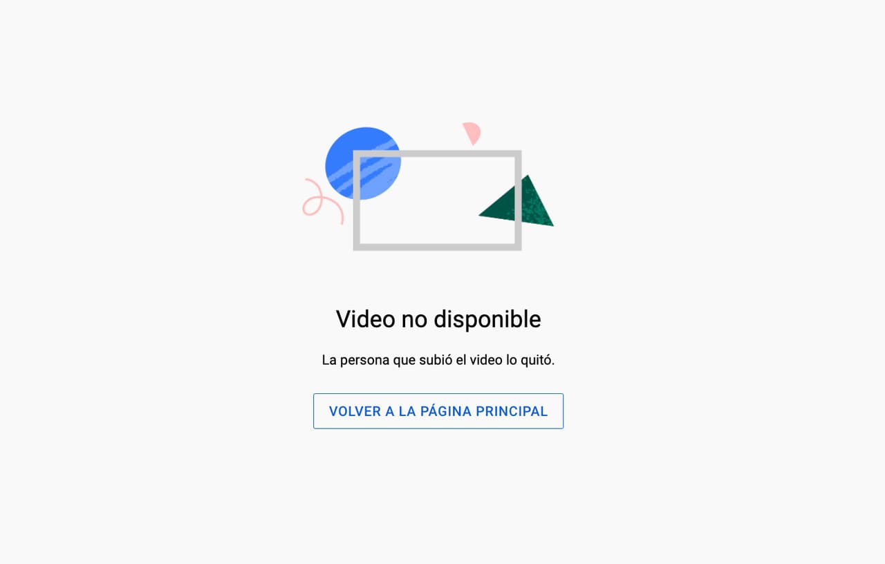Algunas cuentas ya no presentan disponible el link del video en YouTube, es decir, el video fue eliminado.