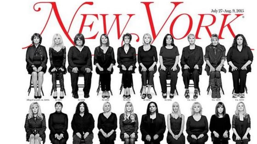 Dentro de la publicación se encuentran entrevistas con cada una de las mujeres en las que relatan la pesadilla que vivieron junto a Cosby, tras supuestamente ser drogadas y violadas por el comediante.