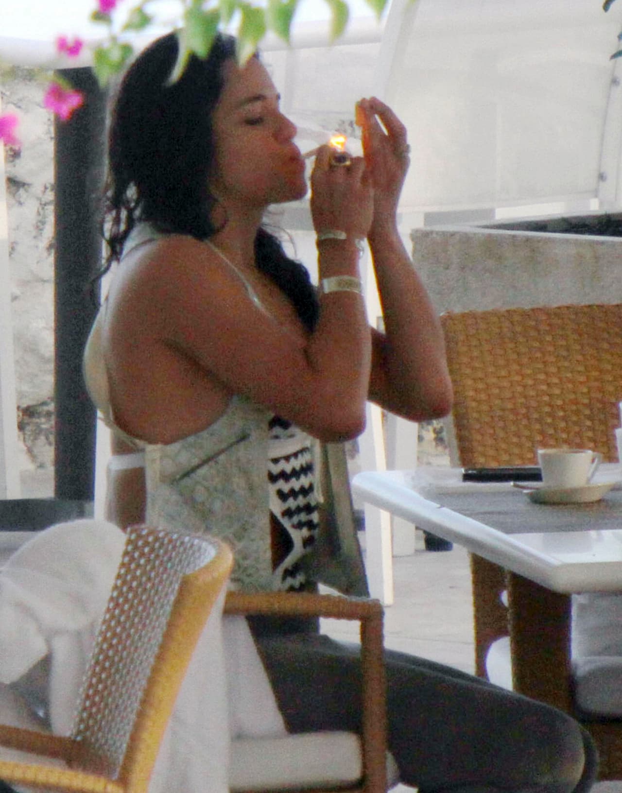 Michelle Rodríguez logró dejar el tabaco con la ayuda de un cigarrillo electrónico.