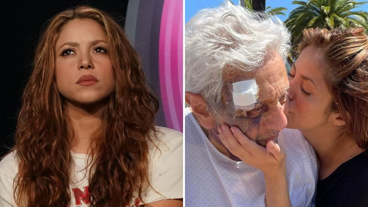 Shakira está "preocupada" nuevamente por la salud de su padre: volvió al hospital