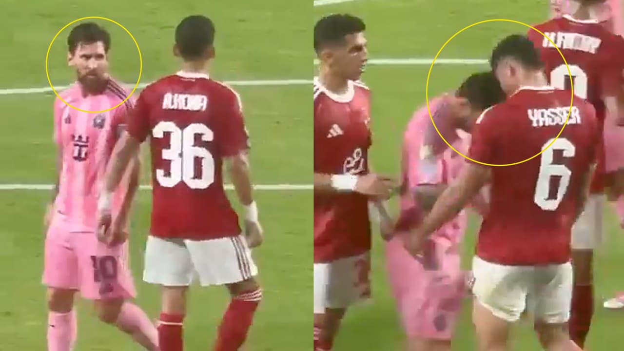 El cabezazo de Messi en el Inter Miami vs. Al Ahly que no se vio 
