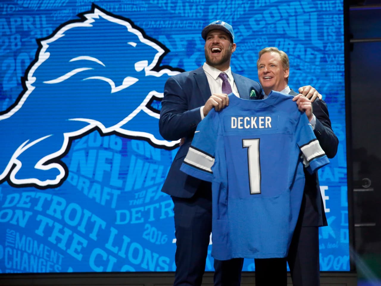 16 DETROIT LIONS T TAYLOR DECKER -- OHIO ST.