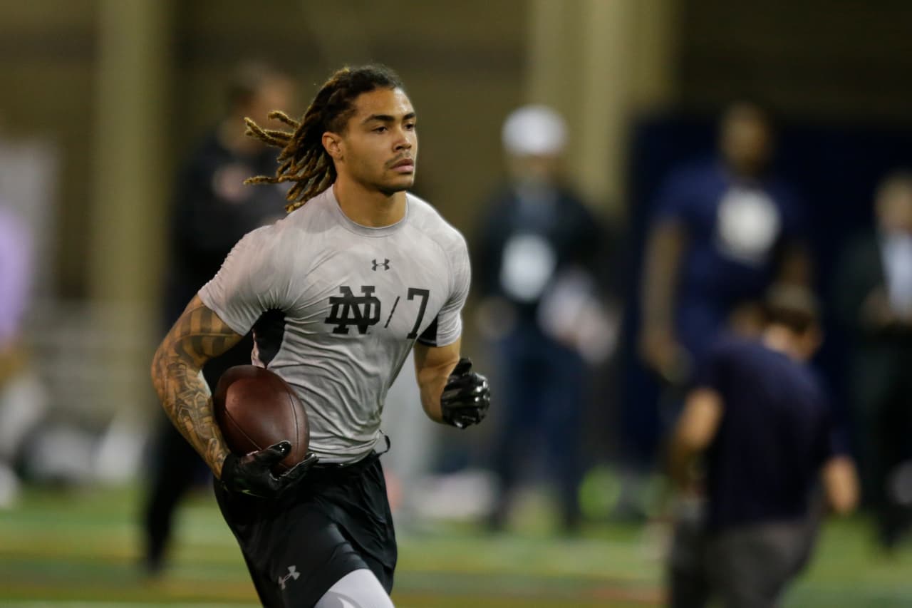 21 HOUSTON TEXANS (Cambio con Washington) WR WILL FULLER -- NOTRE DAME