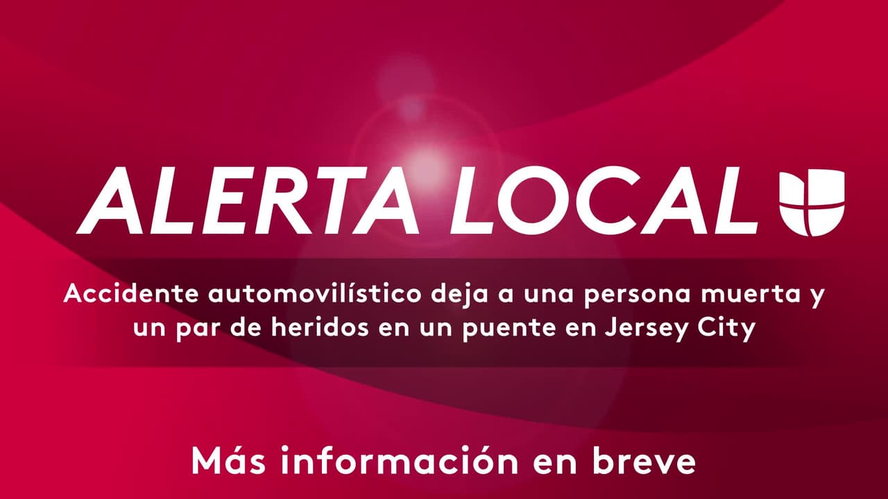 Accidente en puente deja a una persona muerta y un par de heridos en Jersey City