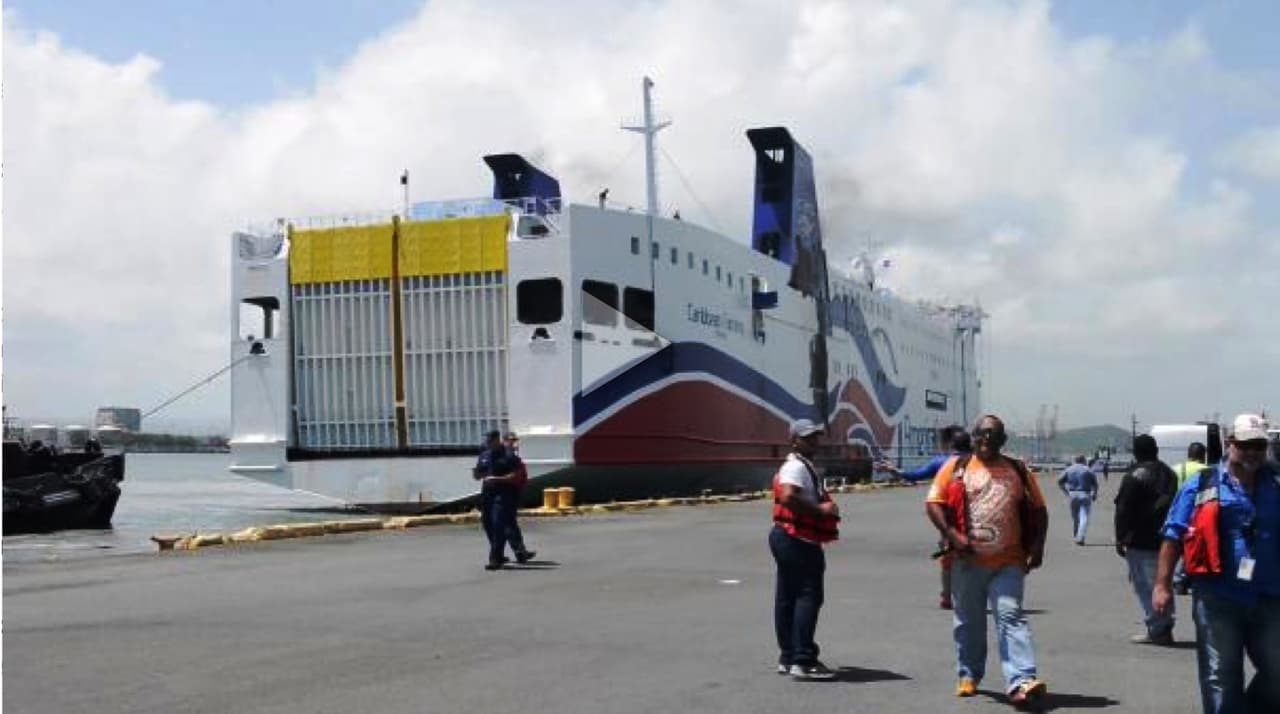 El Caribbean Fantasy ya se encuentra atracado en el puerto de San Juan