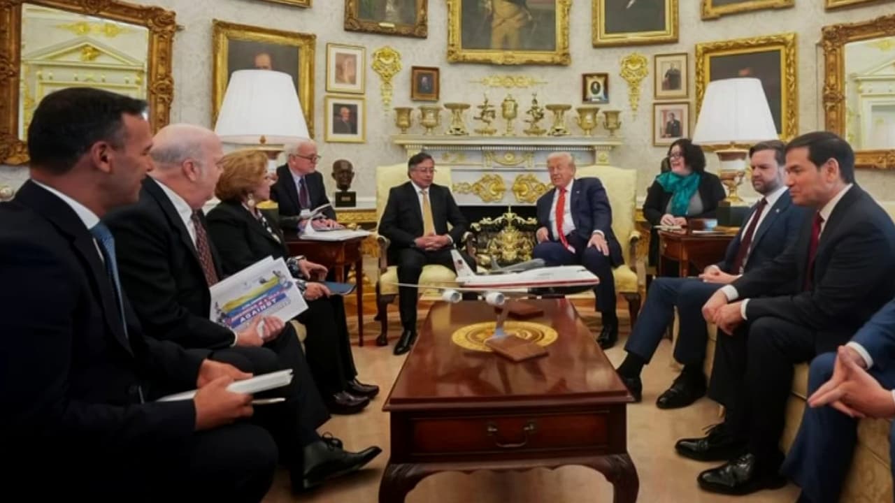 Reunión Trump-Petro: No son los mejores amigos, pero se llevaron bien