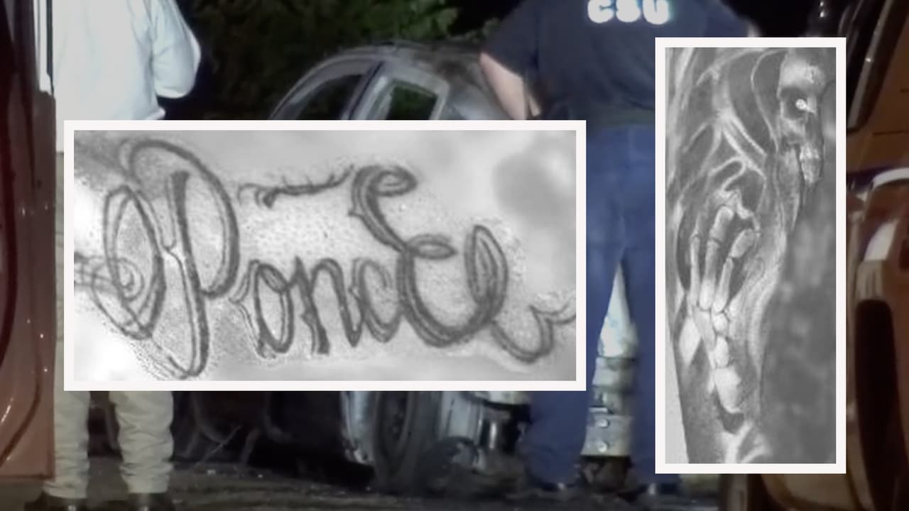 ¿Reconoces los tatuajes?: Buscan identificar a un hombre hallado dentro de un carro quemado en Houston 