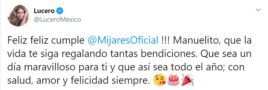 Este año tampoco se olvidó de la especial fecha y así le demostró su cariño en las redes sociales.