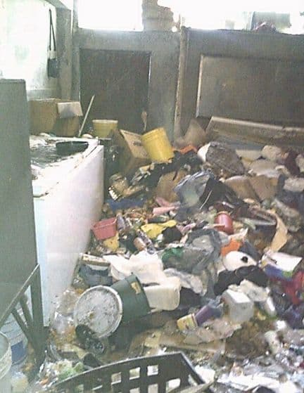 En el lugar hallaron 20 toneladas de basura, según el procurador Murillo Karam. (Crédito: PGR).