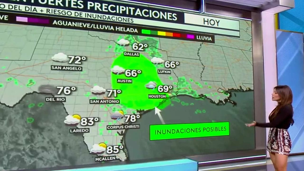 Clima hoy Estados Unidos martes 21 de abril 2026: frío al Este e inundaciones repentinas al Oeste
