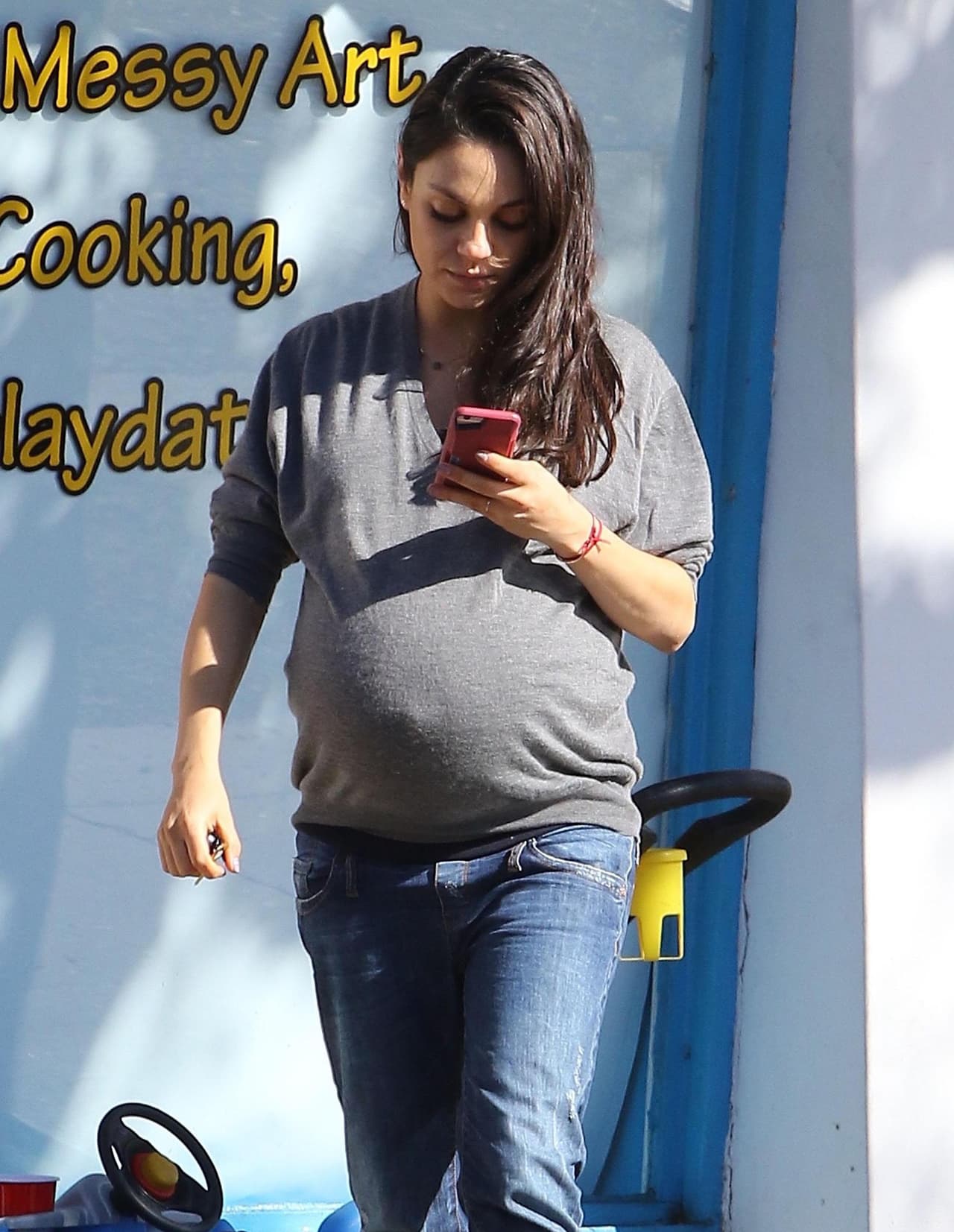 Pero notamos que ya se le botó su ombliguito