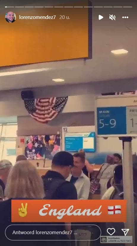 Este martes 14, el cantante de regional mexicano ha compartido en sus historias de Instagram algunas fotografías de su viaje.
<br>