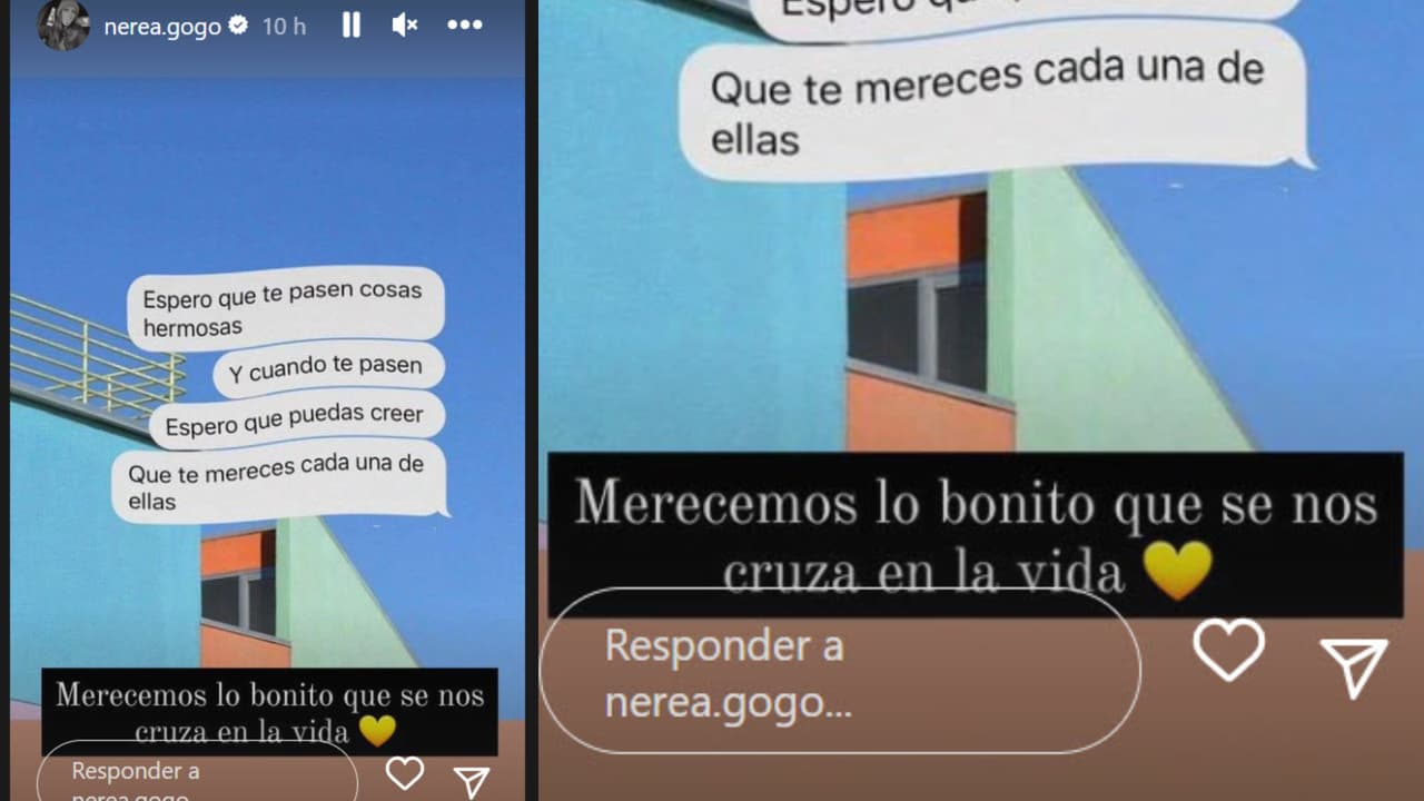 Con este mensaje, Nerea Godínez deja en claro que "merece lo bonito" que le da la vida en medio de la polémica que se ha generado por su nueva relación amorosa.