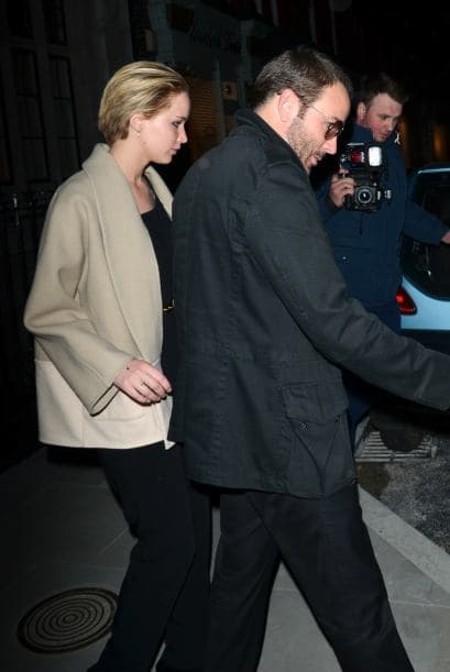 Ahora vemos que su ruptura fue muy amistosa, pues no se debió a la falta de cariño entre los dos.