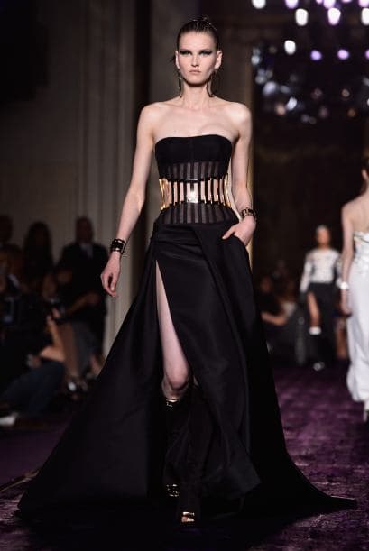 Desfile de alta costura de Versace