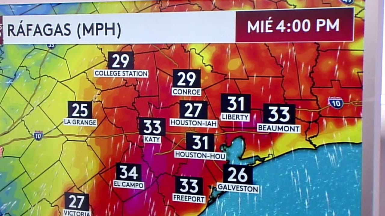 Pronóstico del tiempo hoy en Houston: advertencia por vientos hasta las 18 hrs.; El termómetro alcanzará 80 °F