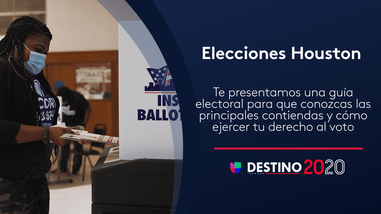 Guía de votación: elecciones generales Houston 2020