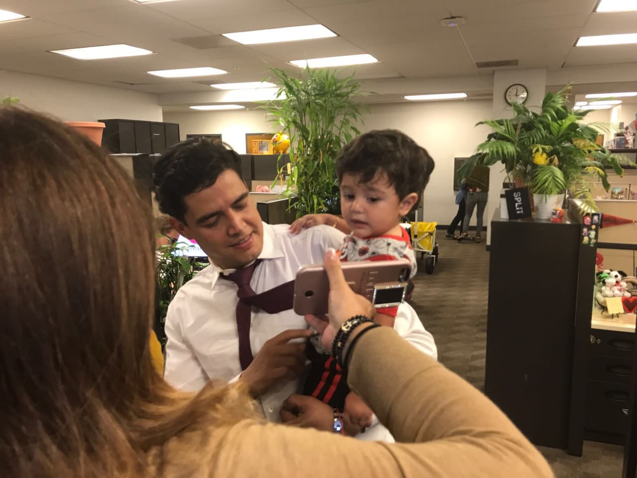 Joshua estaba muy atento a todo lo que le enseñaban.