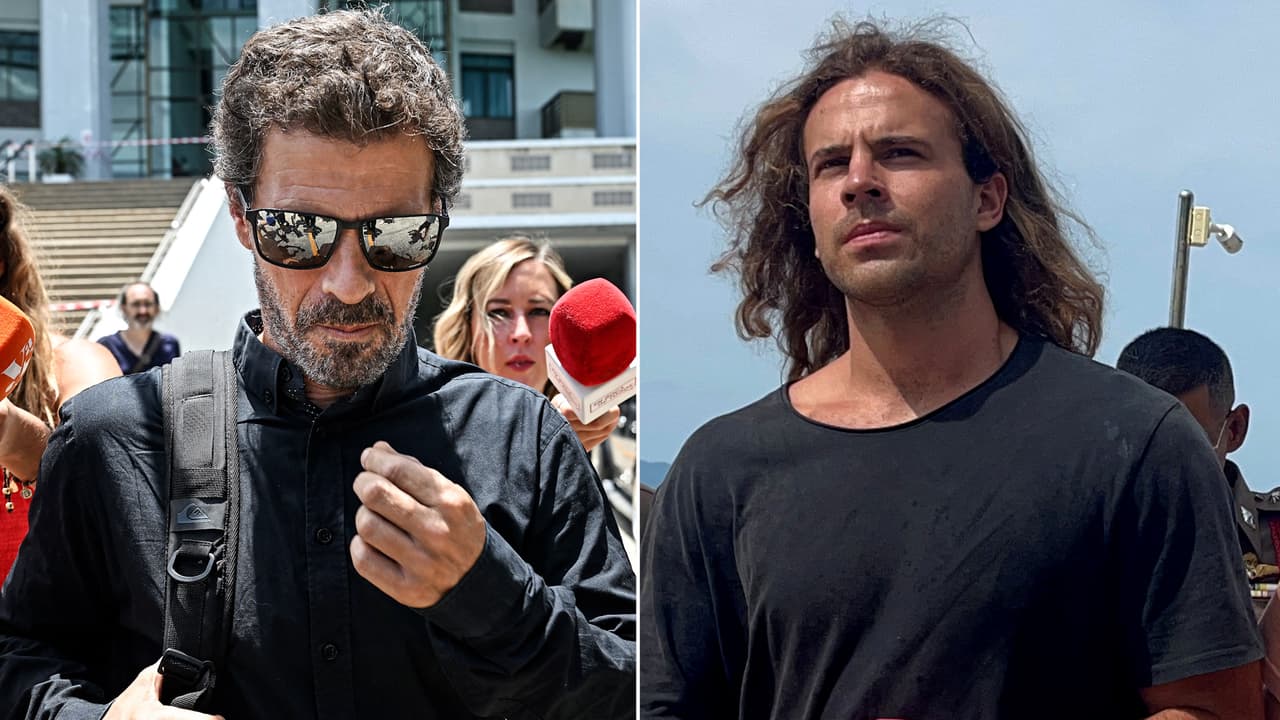 Así captan al actor Rodolfo Sancho tras escuchar la sentencia de cadena perpetua para su hijo en Tailandia