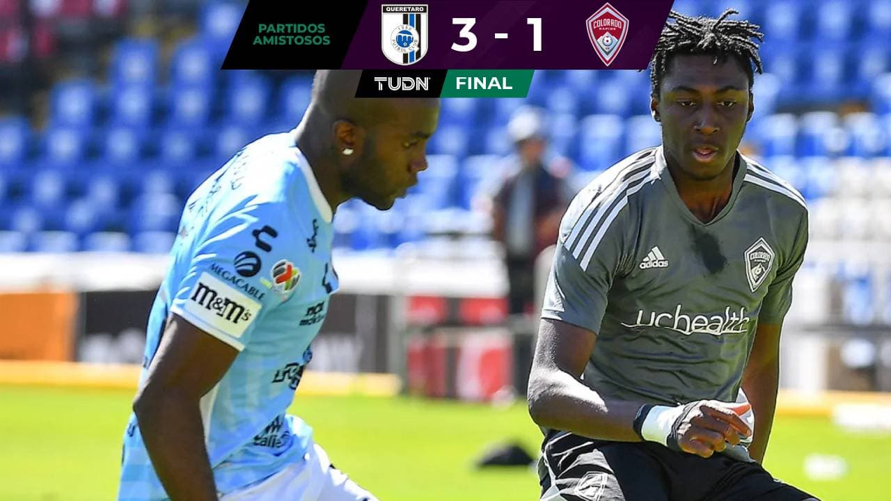 Querétaro despierta en la prórroga y remonta ante Colorado Rapids