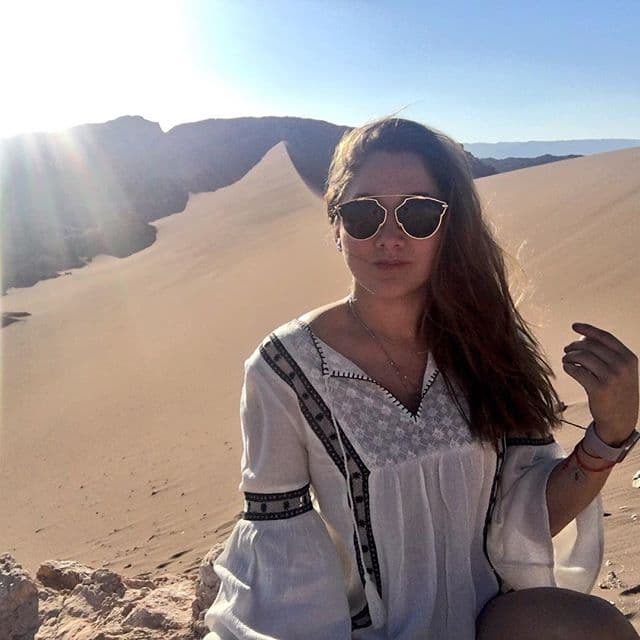 Estaba muy emocionada pues nunca había visitado este hermoso país.