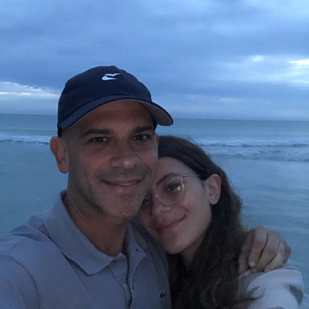 También está pasando lindos momentos junto a sus seres queridos.