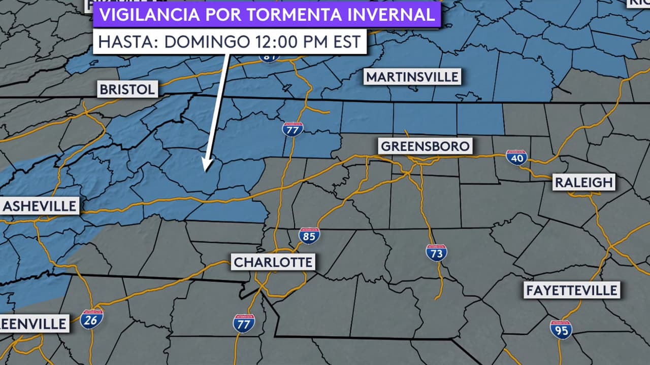 Pronostican nieve ligera y aguanieve este fin de semana al norte del Triángulo 