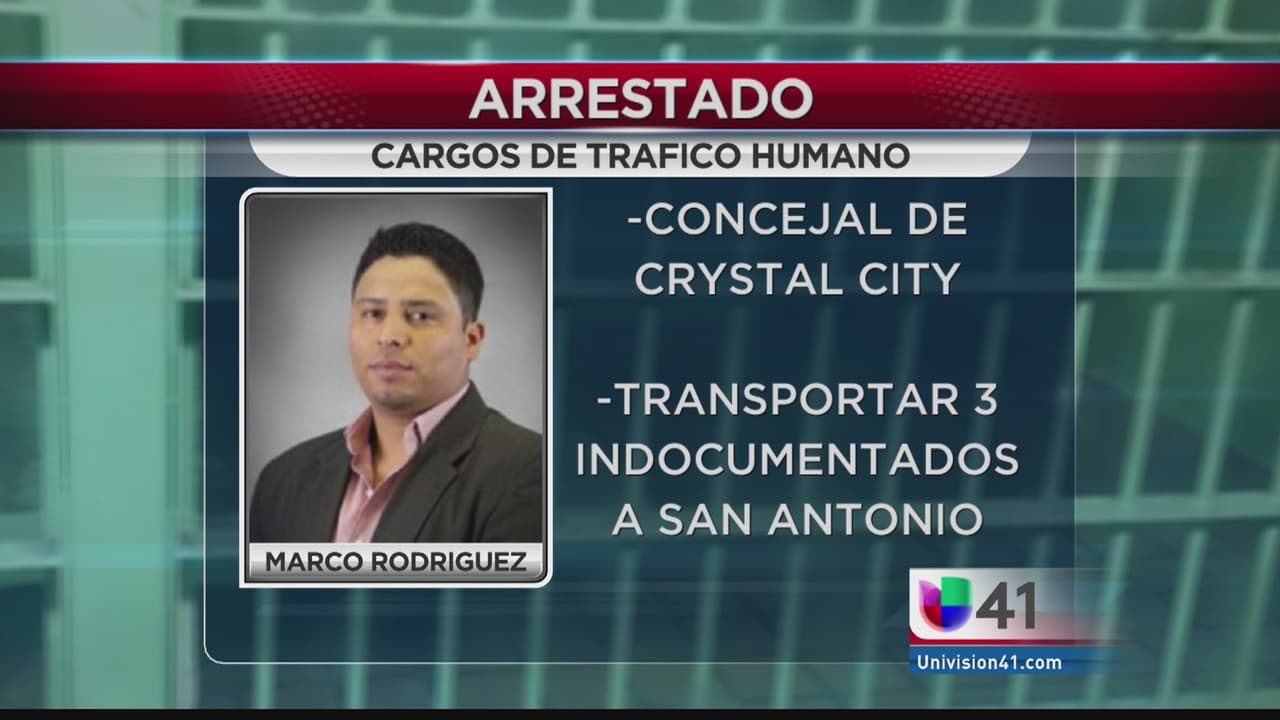 Detenido un concejal del sur de Texas por tráfico de indocumentados