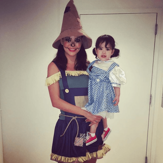 Para el Halloween 2016, Ana Patricia sacó los disfraces de 'El Mago de Oz'.