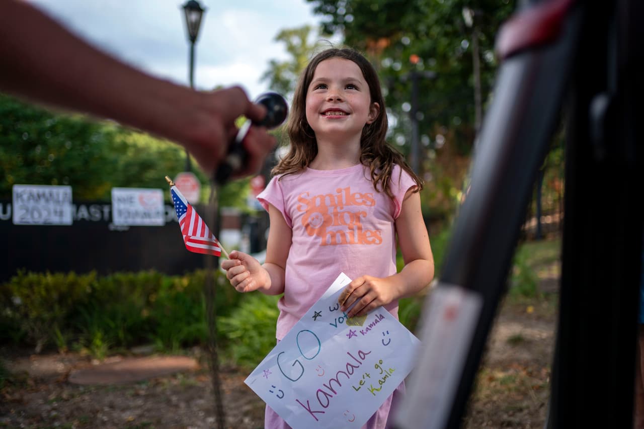 Llegaron incluso familias completas.