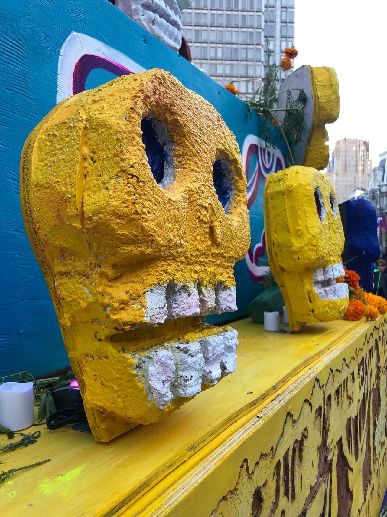El Altar de los Muertos estará en exhibición hasta el 10 de noviembre.