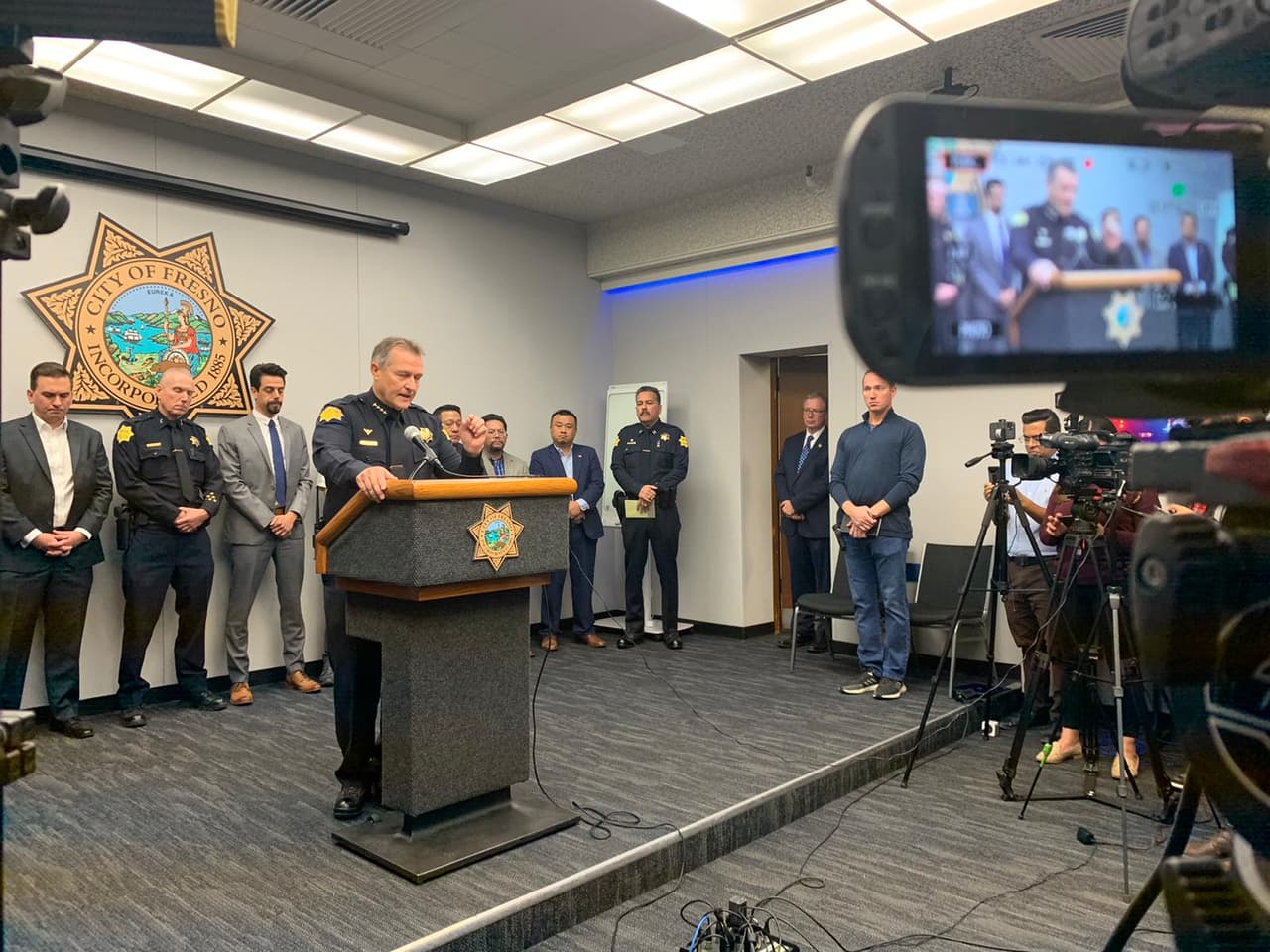 Andie Hall, Jefe de la Policía de Fresno