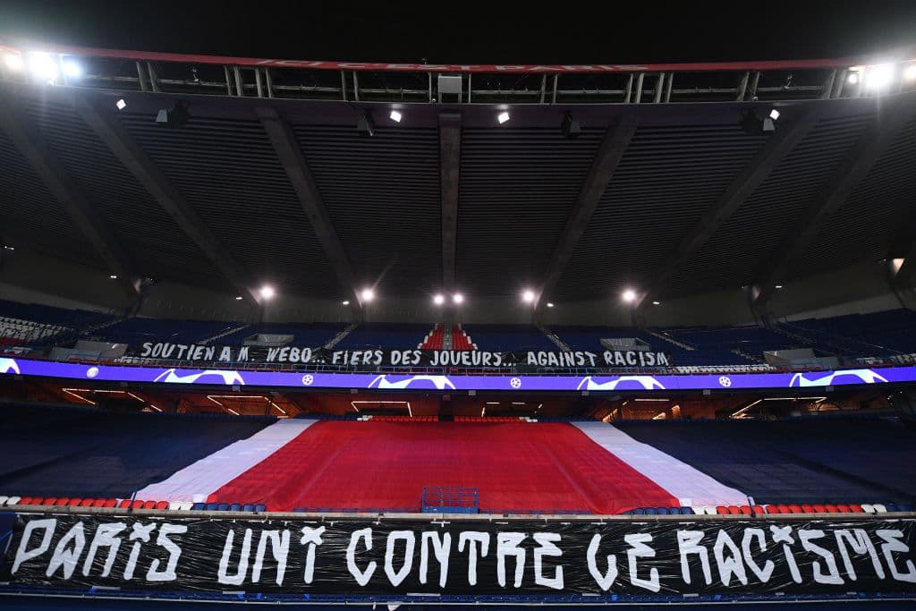 Así protestó PSG contra el racismo en la Champions League
