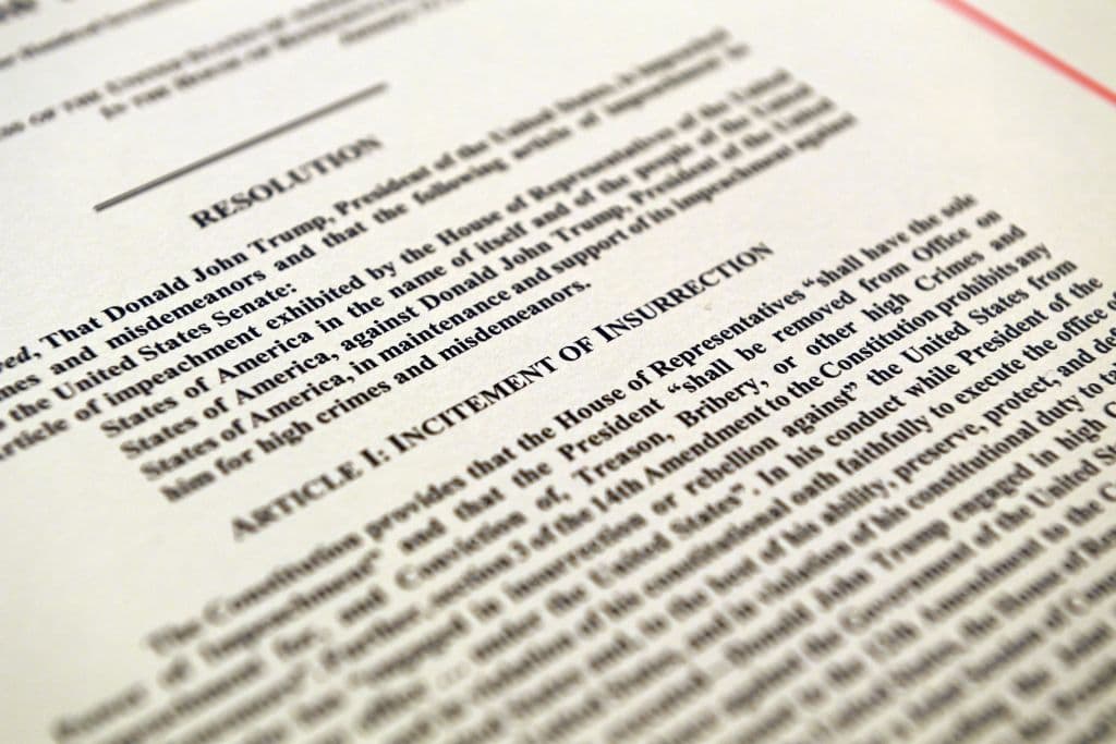 ¿Qué sigue para Trump en su segundo juicio político tras ser acusado de incitar el asalto al Capitolio?