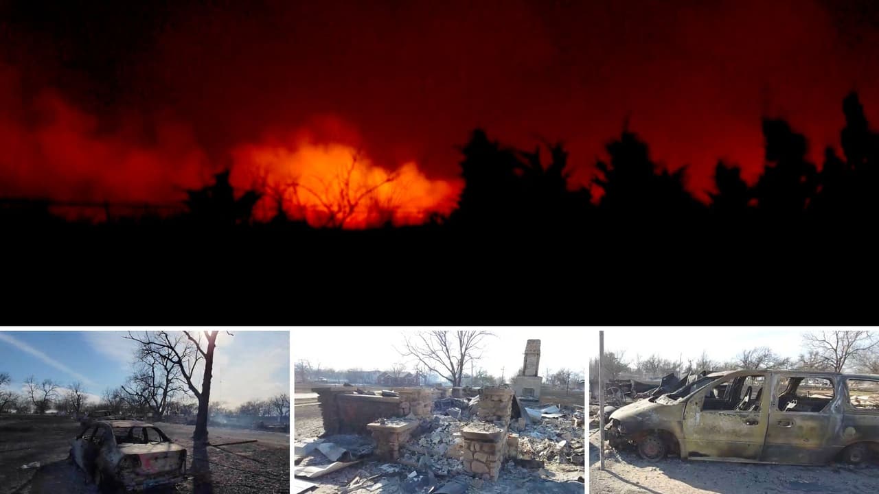 La brasa de un asador es la posible causa de los devastadores incendios en Eastland