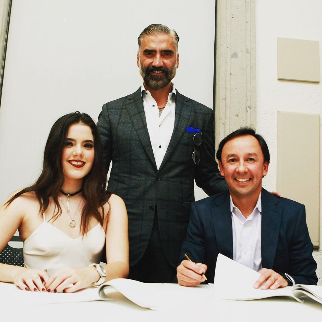 Camila Fernández también siguió los pasos de su papá, Alejandro Fernández.