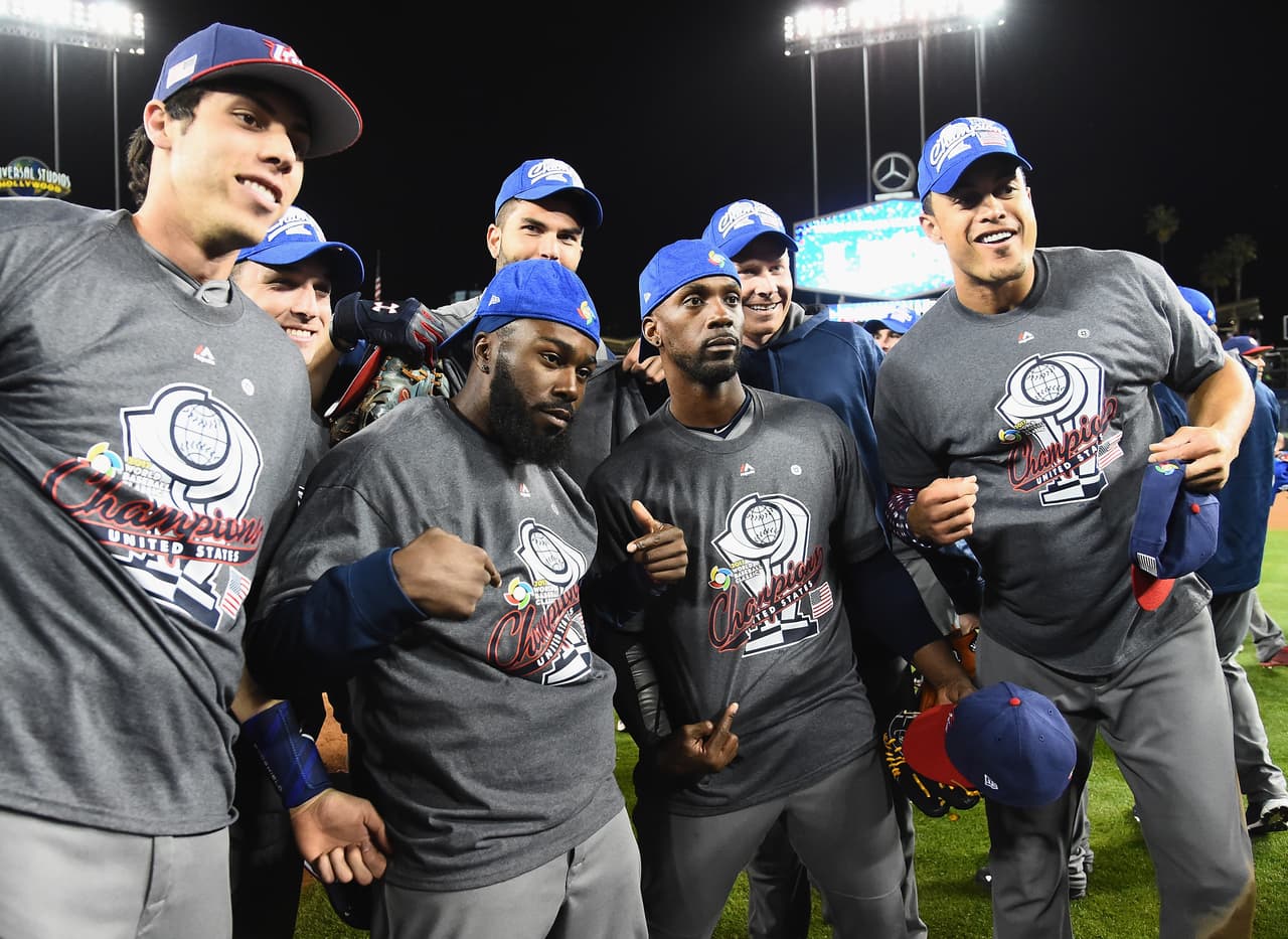 La celebración será en grande. Finalmente Estados Unidos logra coronarse en el Clásico Mundial.