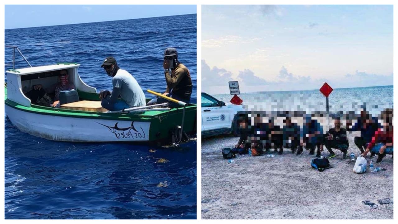 La Guardia Costera informó que la tripulación del guardacostas Paul Clarks repatrió a 38 balseros a Cuba el lunes, luego de seis interdicciones frente a los Cayos de Florida.