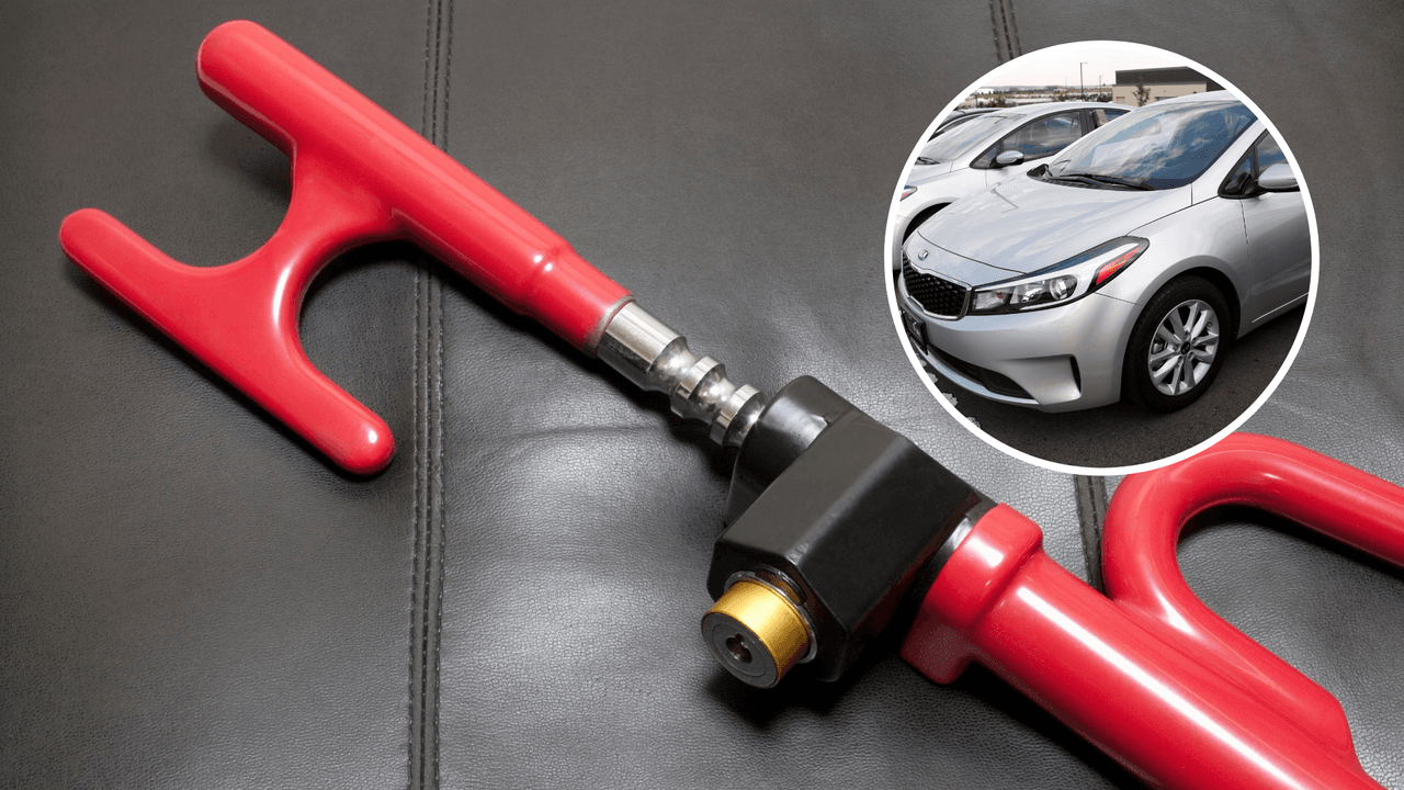 La policía de San Marcos regala candados para dueños de carros Kia y Hyundai